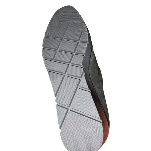 Steven by Steve Madden Bingo Black Suede Leather Fur Collared wedge boots sz 9.5 - Picture 9 of 9